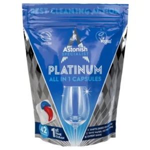 Astonish Platinum Капсули за съдомиялна машина 42бр