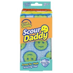 Scour Daddy Домакинска гъба за всякакви повърхности 3бр