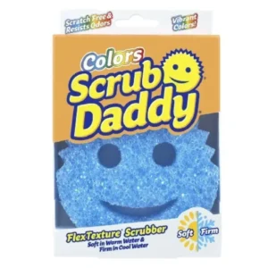 Scrub Daddy Colors Домакински гъби, топла/студена вода синьо
