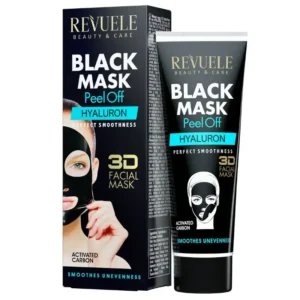 REVUELE Черна 3D пилинг маска с Хиалуронова киселина 80мл