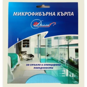 Микрофибърна кърпа за стъкло Долли 30х30 см