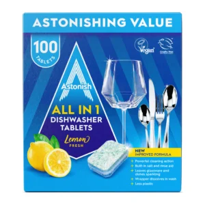 Astonish Tаблети за съдомиялна машина 100 бр.