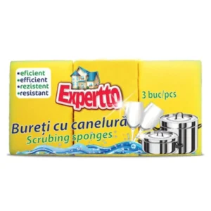 EXPERTTO Домакински гъби с канал 3 бр.