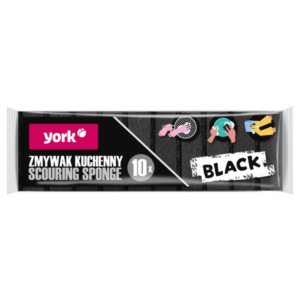 YORK Черни домакински гъби с абразив – 10 бр.