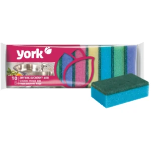 YORK Домакински гъби с абразив MIDI – 10 бр.