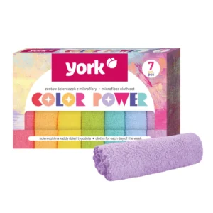 YORK Комплект микрофибърни кърпи RAINBOW – 7 бр.
