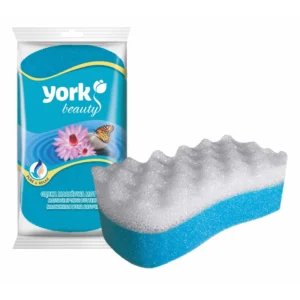 YORK Масажна гъба за баня BUTTERFLY