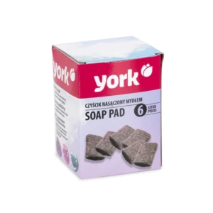 YORK Стоманена вълна със сапун – 6 бр.